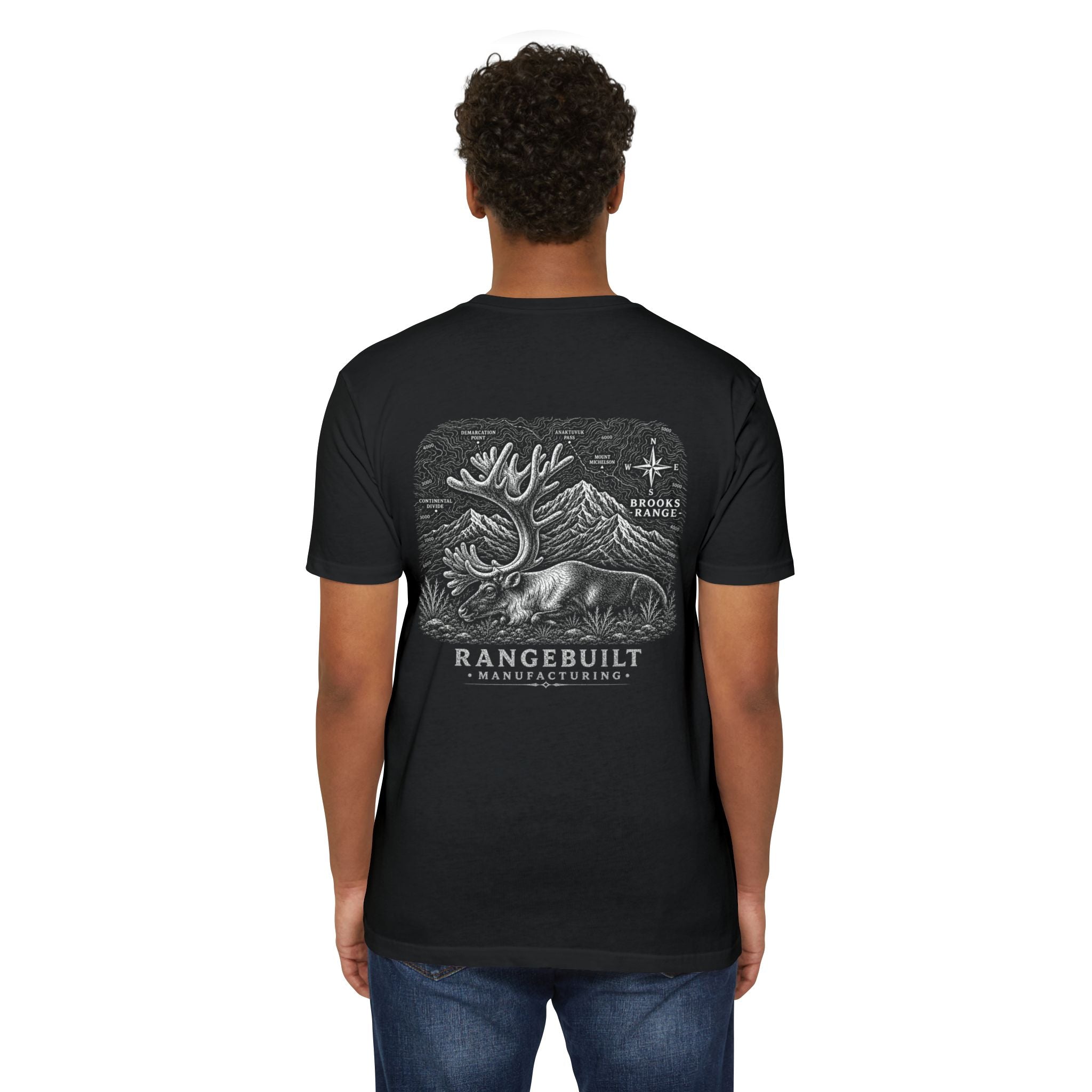 RangeBuilt Caribou Tshirt Black