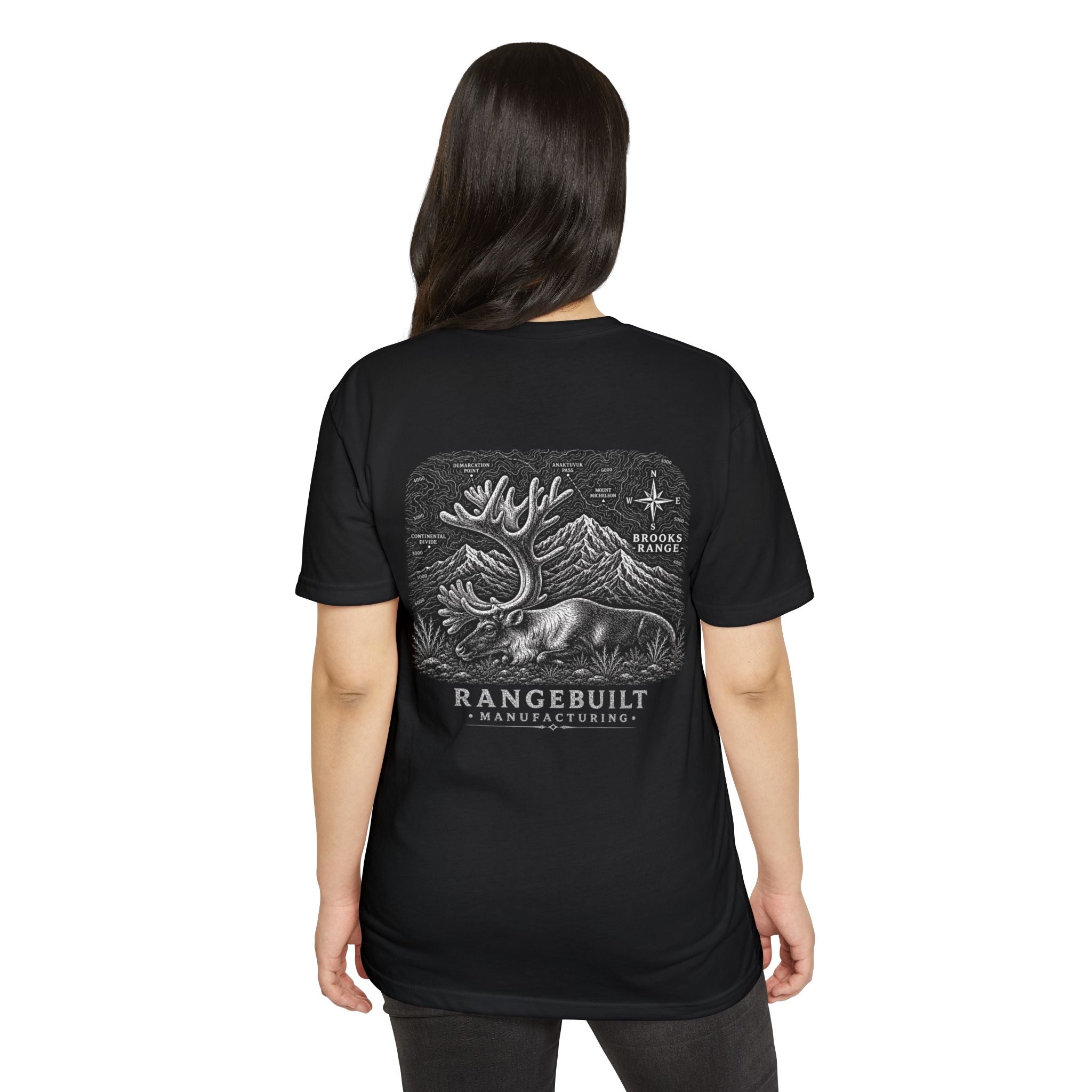RangeBuilt Caribou Tshirt Black