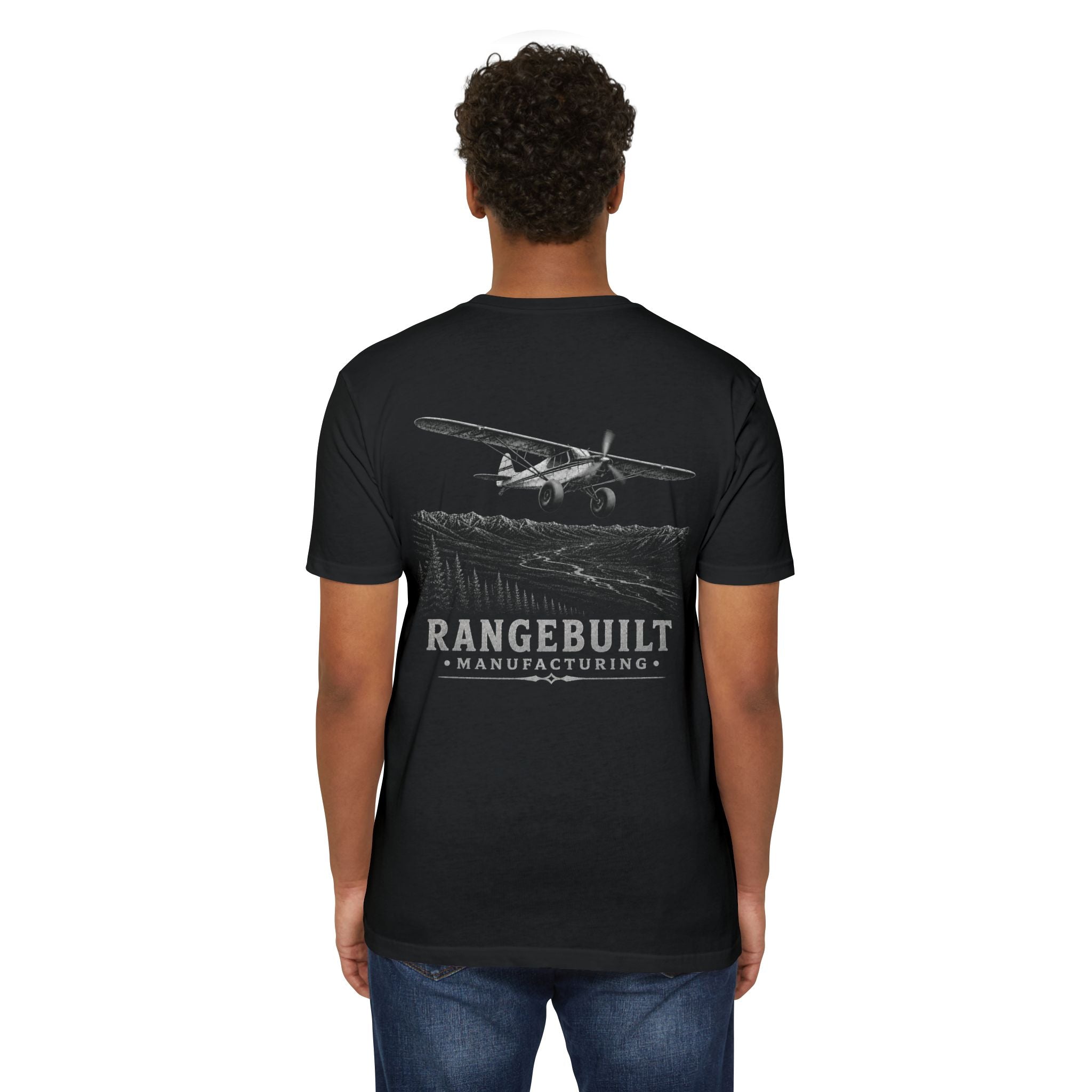 RangeBuilt Airplane Tshirt Black