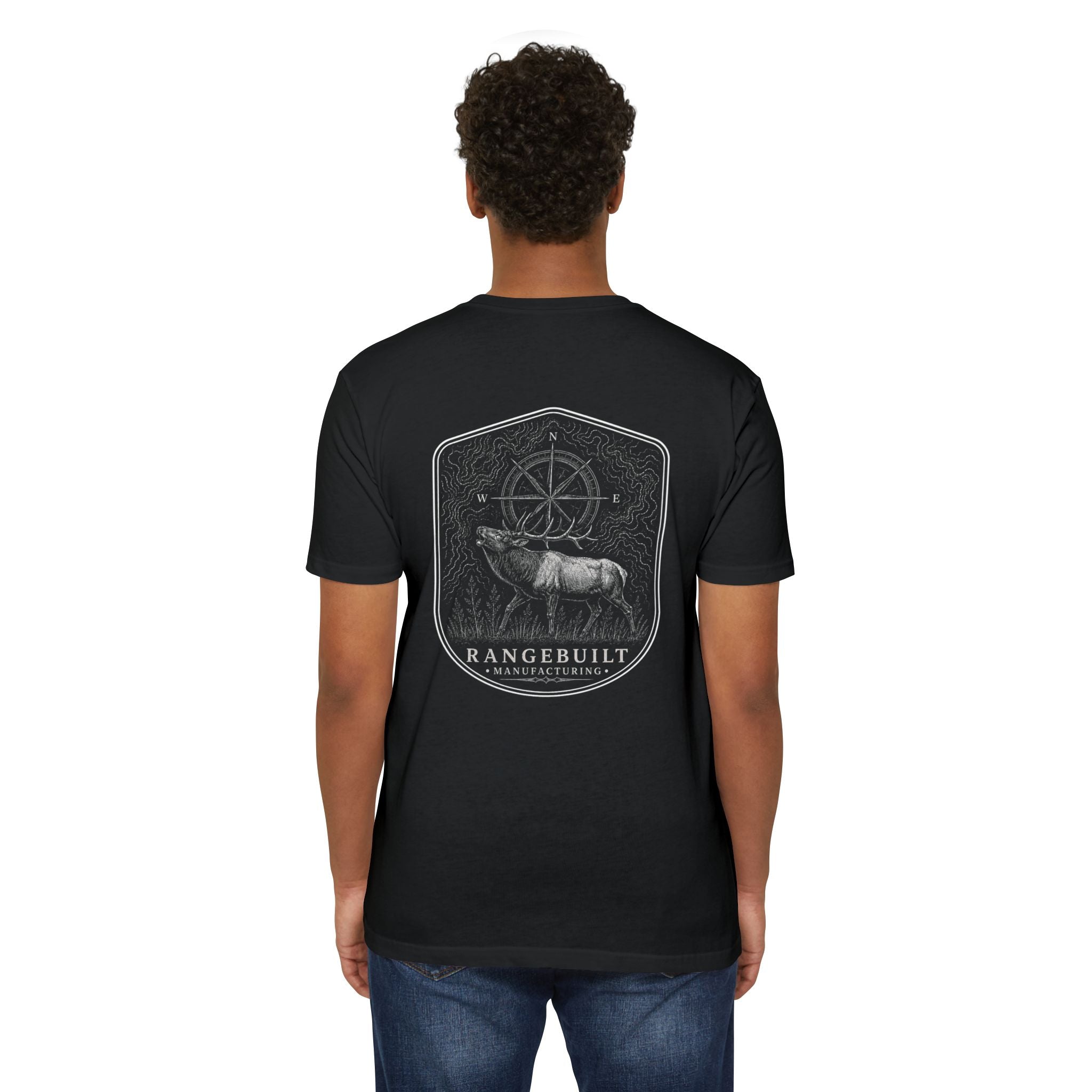 RangeBuilt Elk Tshirt Black